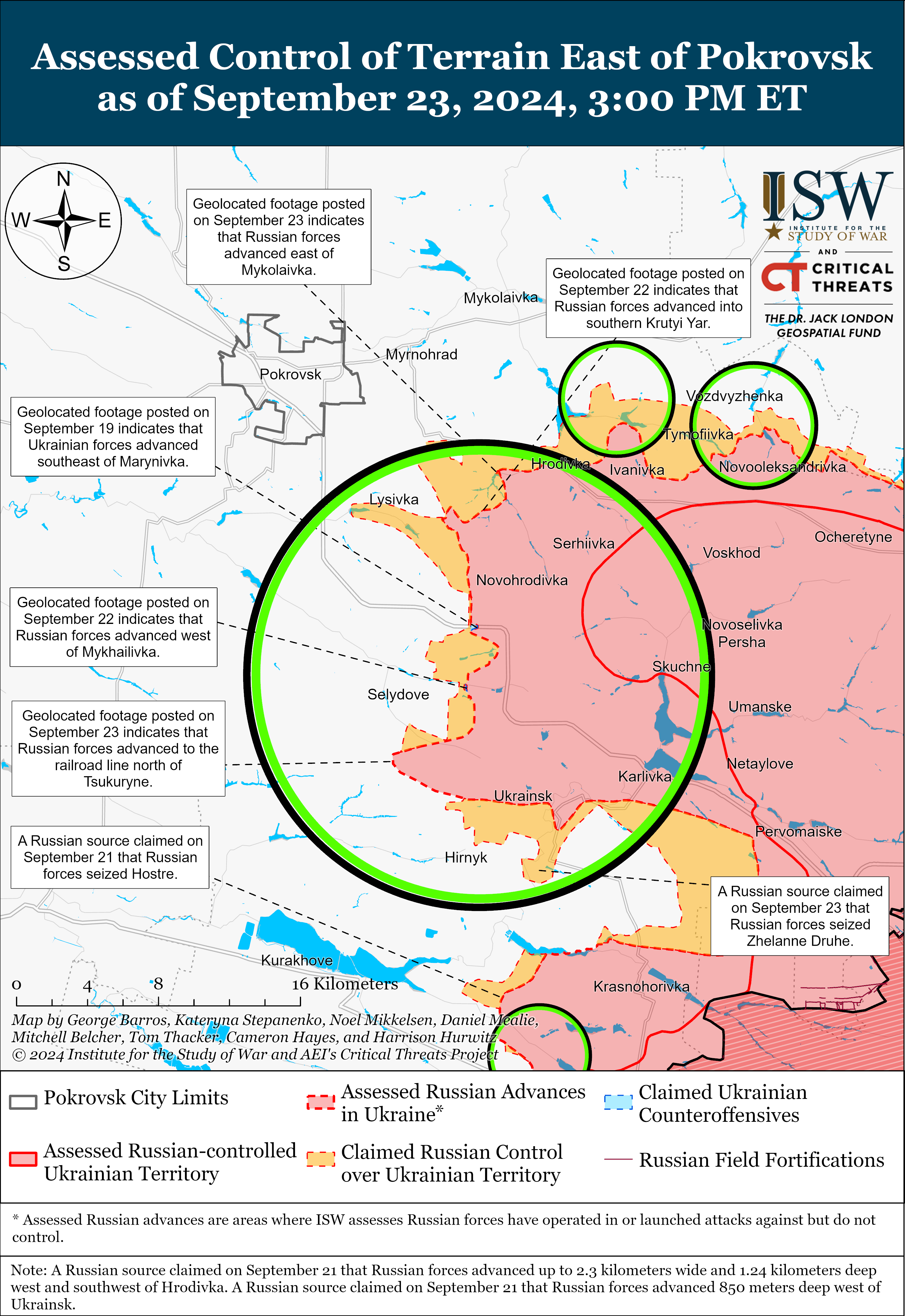 Institute for the Study of war map