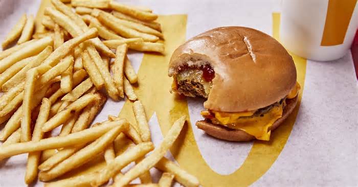 McDonald's will sell its famous double cheeseburger for 50 cents on Sept. 18.