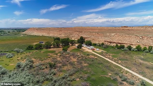 Pictured: The Skinwalker Ranch in Utah's Uintah Basin