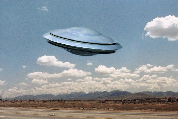 UFO Flying