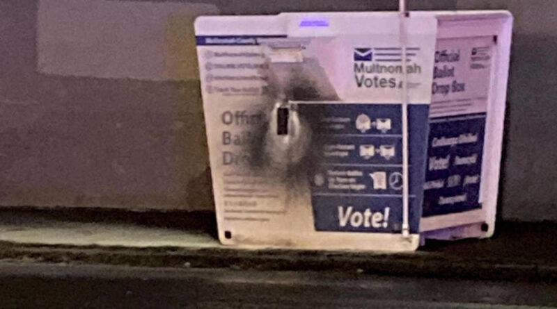 Ballot drop box fires highlight concerns that election conspiracy theories are making them a target