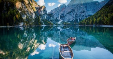 Cloud Reflection on a Lake Impossible on a Spinning Earth