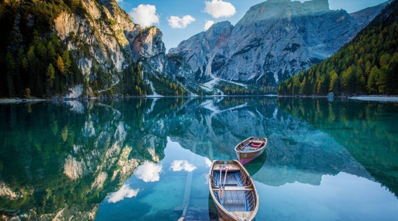 Cloud Reflection on a Lake Impossible on a Spinning Earth