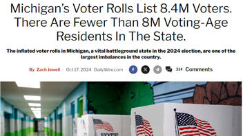 Fact Check: Michigan's Active Voter Count NOT 8.4 Million, Closer To 7.2 Million, Inactive Registrations Included By Law | Lead Stories