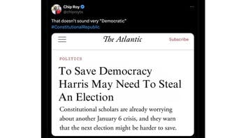 Fact Check: The Atlantic Did NOT Run Story Titled 'To Save Democracy Harris May Need To Steal An Election' -- Screenshot Is Fake