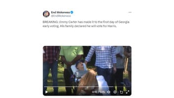 Fact Check: Video Does NOT Show Jimmy Carter Voting Early In Georgia -- It Shows Carter And Family Gathered For His 100th Birthday 