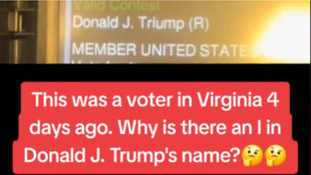 Fact Check: Virginia Voting Machine Did NOT Misspell Donald Trump's Name On Paper Ballots -- Typo Only On Optional Review Screen | Lead Stories