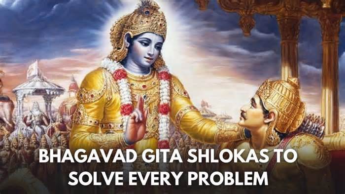 5 Sholkas From Shrimad Bhagavad Gita That Can Help Solve Every Problem In Life