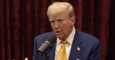 Joe Rogan asked Donald Trump for specifics on how 2020 was stolen. Then could only laugh at the answer