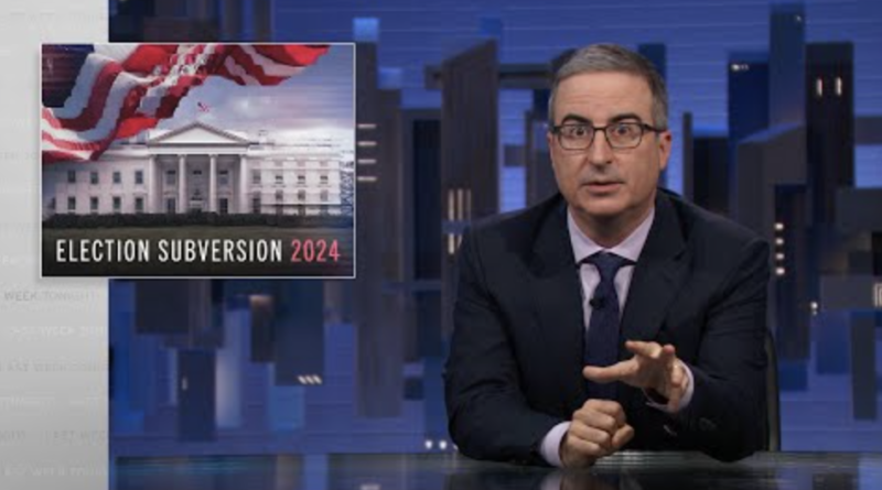 John Oliver shuts down election interference conspiracies