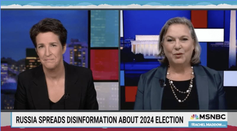 Nuland & Maddow back at the red string conspiracy board