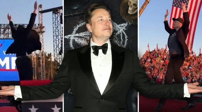 QAnon frets over Musk's proximity to Trump after seeing tech CEO's 'Satanic' belt buckle