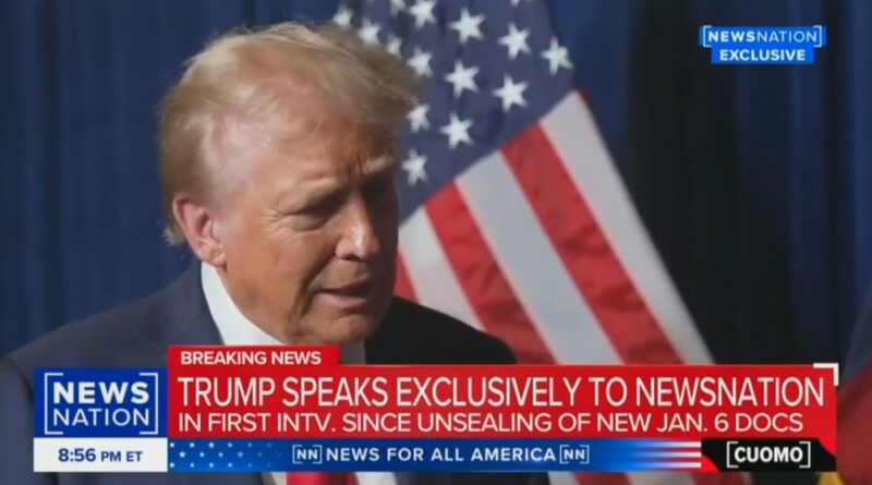 Trump Goes off in First Interview Since Latest Jack Smith Filing: ‘They Rigged the Election’