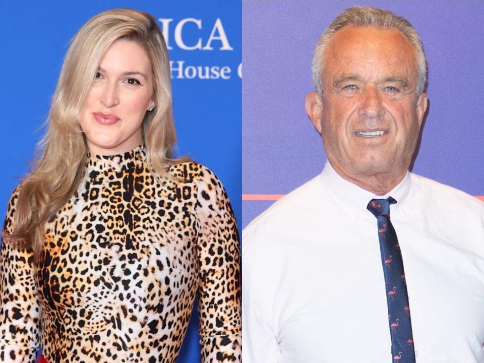 Olivia Nuzzi and Robert F. Kennedy Jr.