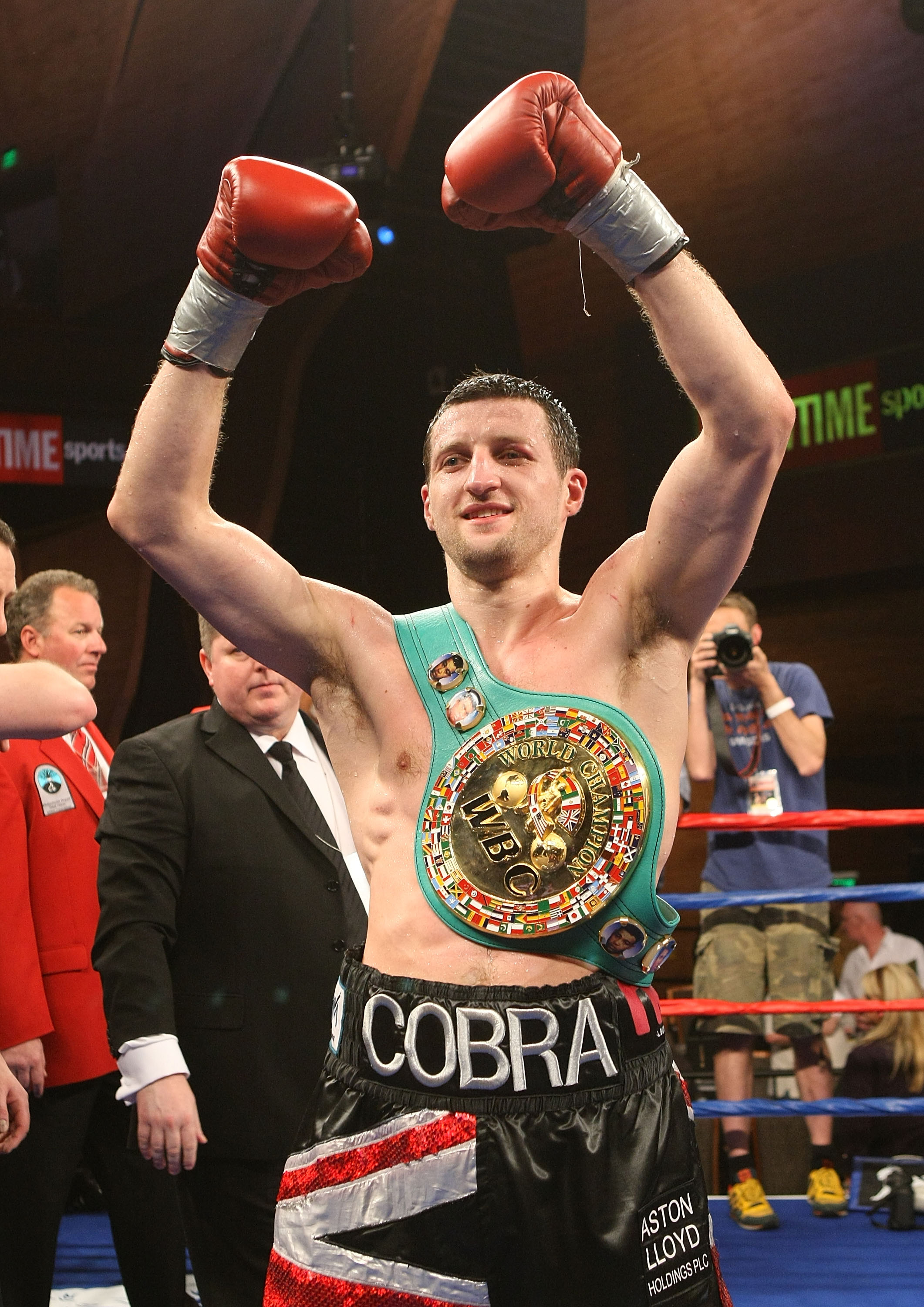 And former champion Carl Froch has revealed he's among the moon landing doubters