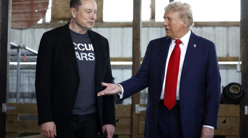 Elon Musk 'will take knife to deep state' if Donald Trump triumphs, says Nigel Farage