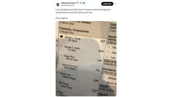 Fact Check: Canadian Citizen Did NOT Cross Border To Vote For Trump With Ballot Pictured -- Online Trend | Lead Stories