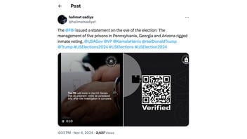 Fact Check: FBI Did NOT Post Video Warning That Democrats Had Rigged Voting In Prisons In Swing States