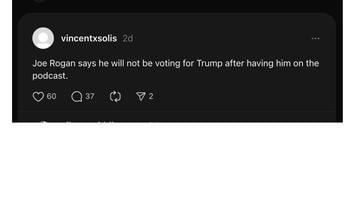 Fact Check: NO EVIDENCE Joe Rogan Said Between October 25 and November 2, 2024, That 'He Will Not Be Voting For Trump After Having Him On The Podcast'