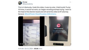 Fact Check: Video DOES Show Kentucky Ballot Machine Marking Harris When Voter Pressed Trump -- But State Says Voter Was Able To Cast Ballot For Trump, Machine Removed For Examination | Lead Stories