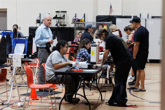 The Department of Justice announced Friday it would send election monitors to 27 states, including Texas, to keep an eye out for potential voting rights violations on Tuesday.