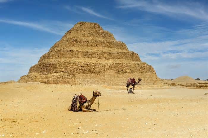 The construction of the Pyramid of Djoser, also known as the Step Pyramid, has defied explanation for centuries ((iStock))