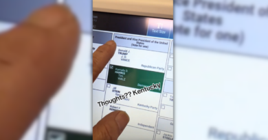 Kentucky Voting Machine Didn't Let Voter Cast Ballot for Trump?