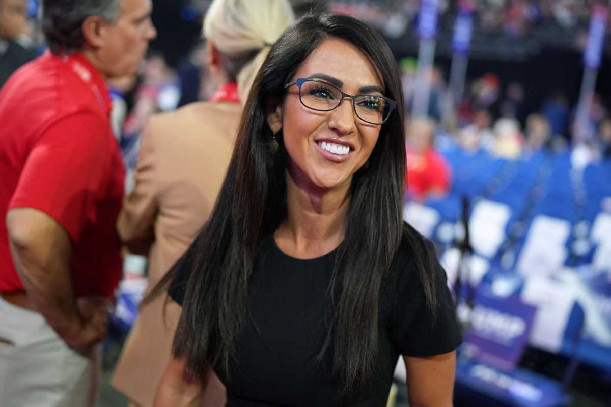 U.S. Rep. Lauren Boebert (R-CO) is seen on the second day of the Republican National Convention at the Fiserv Forum on July 16, 2024 in Milwaukee, Wisconsin. Delegates, politicians, and the Republican faithful are in Milwaukee for the annual convention, concluding with former President Donald Trump accepting his party's presidential nomination. The RNC takes place from July 15-18. (Photo by Andrew Harnik/Getty Images)