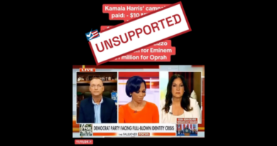 No Evidence Harris Campaign Paid for Celebrity Endorsements