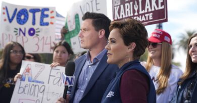 Opinion: Kari Lake hasn't even lost, but the conspiracy crowd is already tuning up