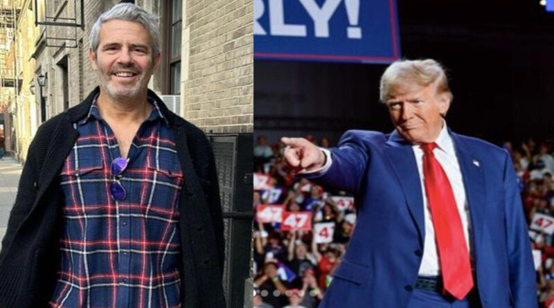 "So the election ISN’T rigged????" - Andy Cohen reacts to Donald Trump alleging election fraud hours before winning presidency