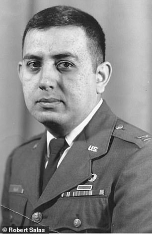 Robert Salas as a young airman