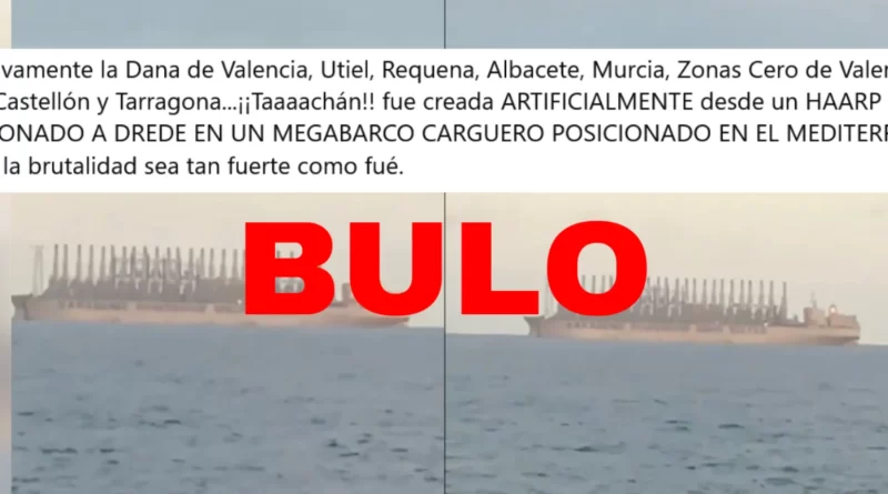 "This is not natural": conspiracy theories claiming the Valencia floods was caused by weather manipulation