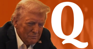 Trump Amplified QAnon Accounts on Truth Social ...Again