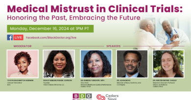 4 Experts Discuss Medical Mistrust in Clinical Trials: Honoring the Past, Embracing the Future