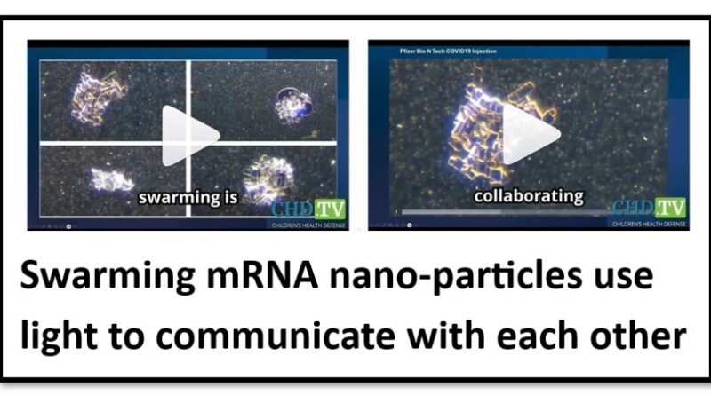 BOMBSHELL: Covid-19 mRNA nanoparticles EMIT LIGHT SIGNALS that communicate MAC addresses used for self-assembly inside the blood vessels