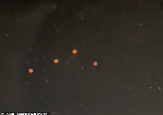 Bright orange 'UFO orbs' appearing over NYC have everyone asking the same question