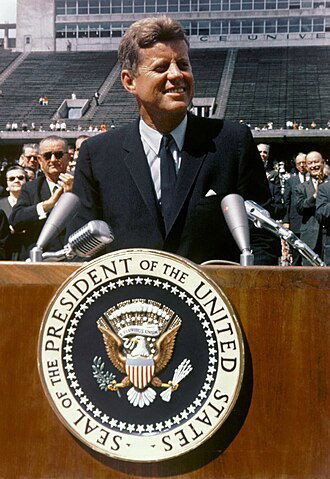 Kennedy speaking