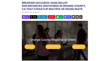 Fact Check: NO Evidence Of Ballot Cheating During Orange County, California, Bomb Threat Livestream Interruption Or Any Other Time In November 2024 | Lead Stories