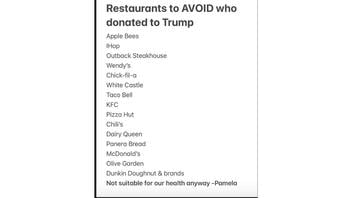 Fact Check: Wendy's, Olive Garden, Other Restaurant Companies Did NOT Donate To Trump In 2024 Election | Lead Stories