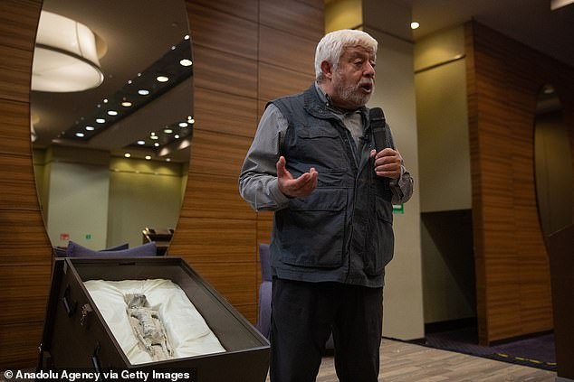 The nation's Congress was turned into a circus last year as controversial UFO enthusiast and journalist Jaime Maussan has held court several times to prove the mummified remains found in Peru are extraterrestrial life