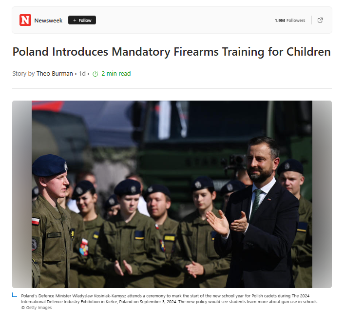 2024_12_27_21_20_53_Poland_Introduces_Mandatory_Firearms_Training_for_Children