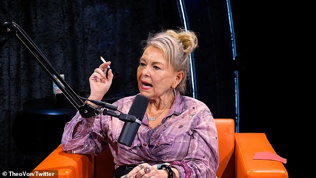 Roseanne Barr, 72, was one of the most notable people to spread the Project Blue Beam conspiracy theory