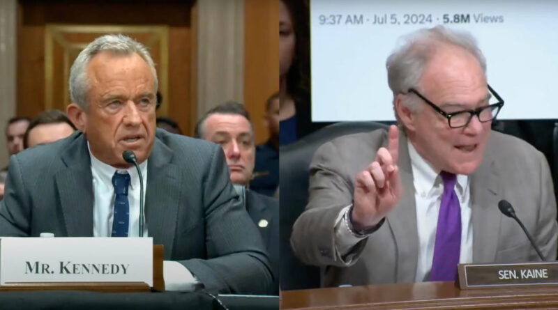 Democrat Confronts RFK Jr. Over Tweet Saying He ‘Won’t Take Sides on 9/11’: ‘Do You Find It Hard To Tell What Is a Conspiracy Theory’