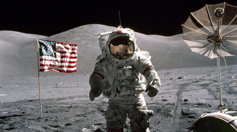 "Did we really ever land on the moon?": X users react hilariously to Elon Musk posting a picture of the U.S. flag on the moon