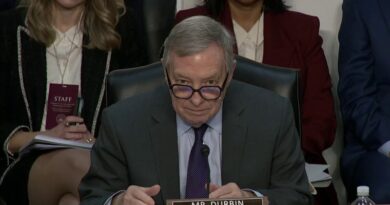 Durbin questions Pam Bondi about Kash Patel's comments on QAnon