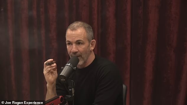 Rogan was discussing the aftermath of the fires - which are still raging after destroying thousands of homes - with frequent guest, comedian Bryan Calle