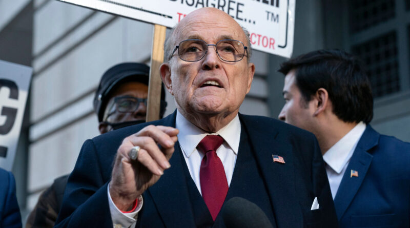 Judge find Rudy Giuliani in contempt of court for continued lies about Georgia election workers