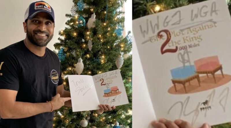 Kash Patel Sold Children’s Books Inscribed with “WWG1WGA” QAnon Slogan