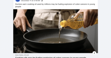 No, study didn’t find that seed oils fuel “explosion of colon cancers in young people”